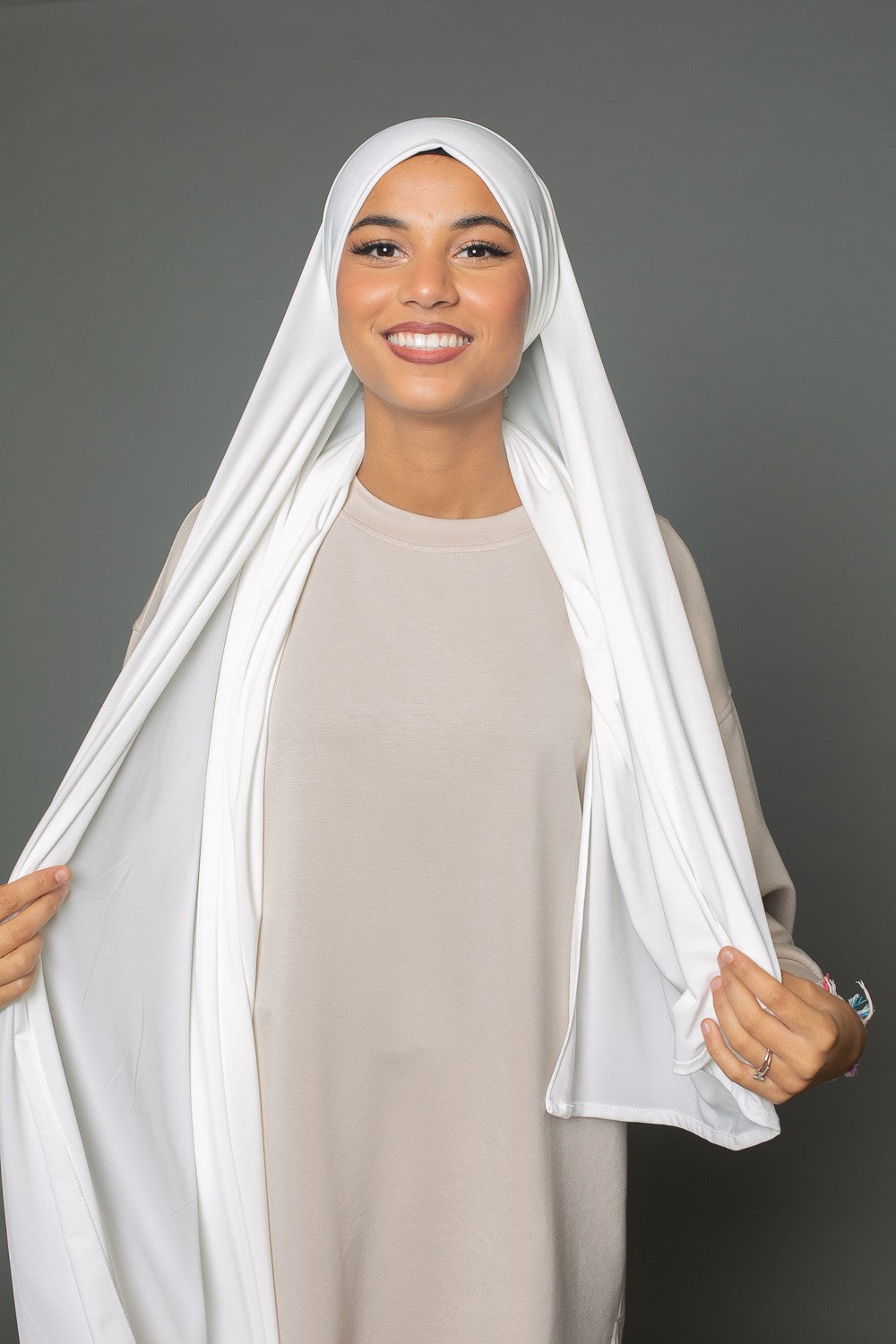 Voile Jersey blanc